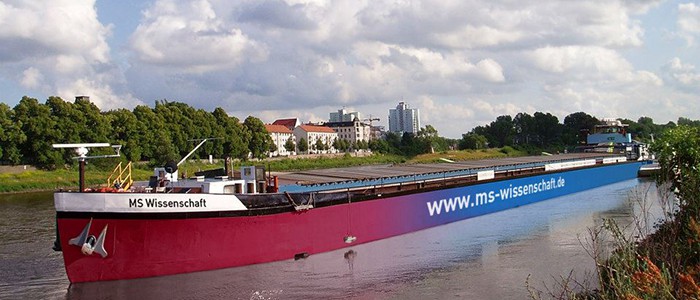 Die MS Wissenschaft auf Tour mit Serious Games