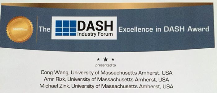 Best Paper: Excellence in DASH Award - MMSys 2016