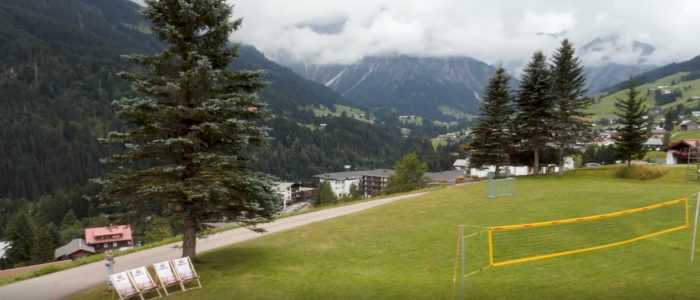 Aussicht vom Darmstädter Haus im Kleinwalsertal